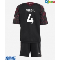 Liverpool Virgil van Dijk #4 Rezervni Dres za djecu 2026-27 Kratak Rukav (+ Kratke hlače)